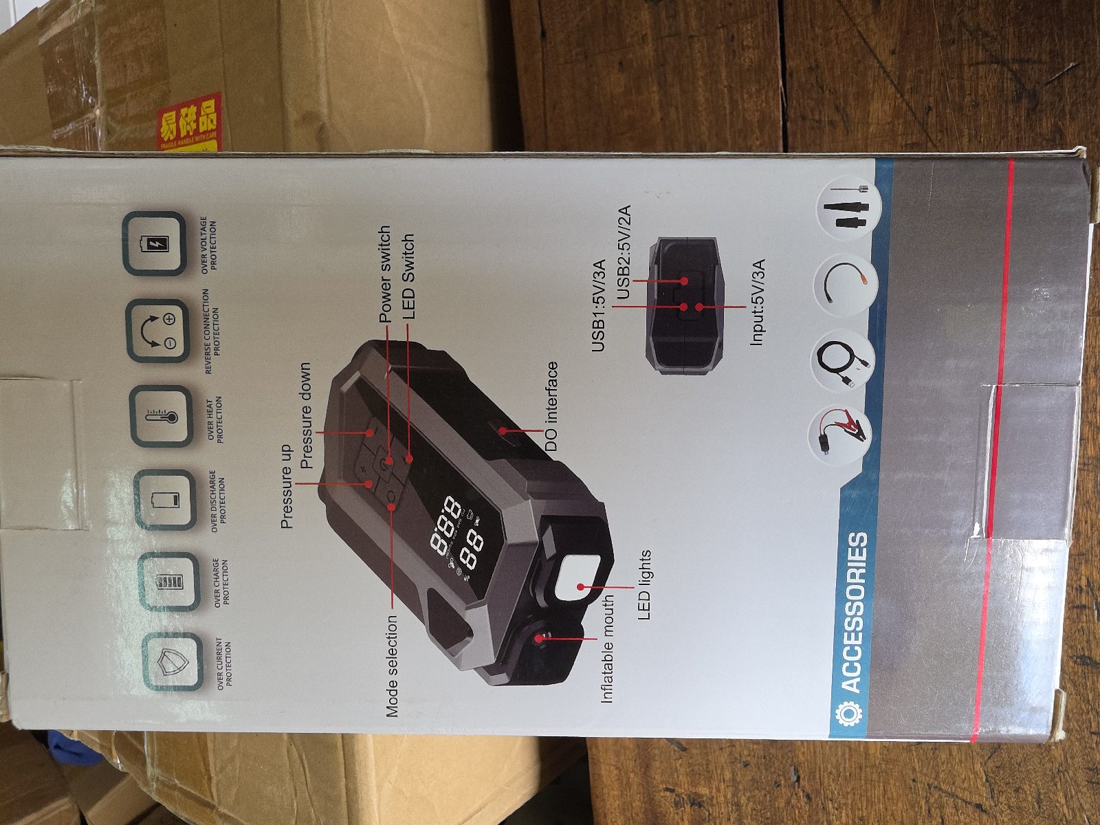 jump starter  12v Dizel